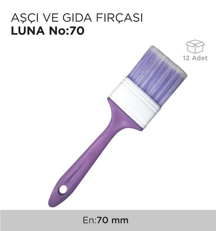 AŞÇI VE GIDA FIRÇASI LUNA NO 70