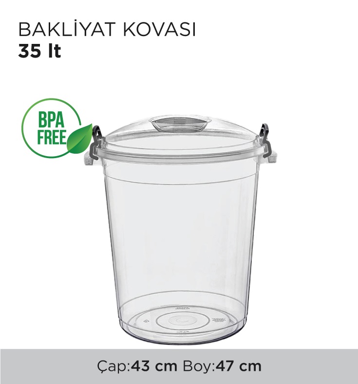 BAKLİYAT KOVASI 35LT