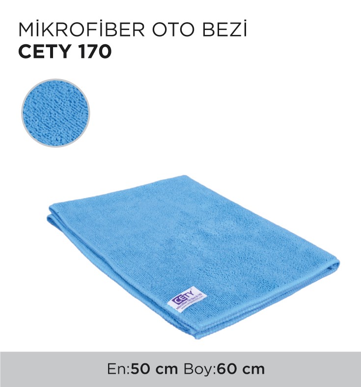 MİKROFİBER OTO BEZİ CETY 170