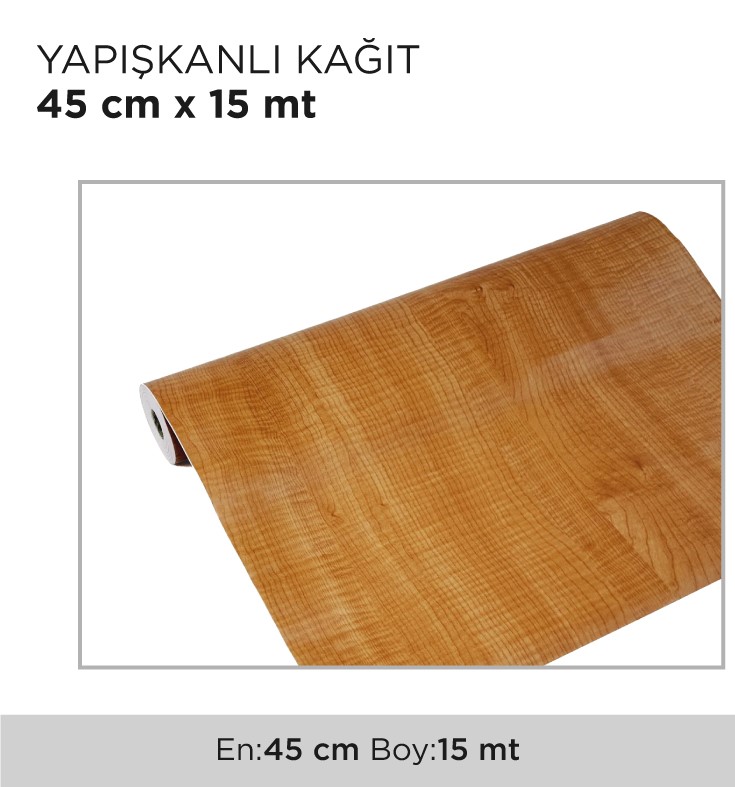 YAPIŞKANLI KAĞIT 45CM x 15MT