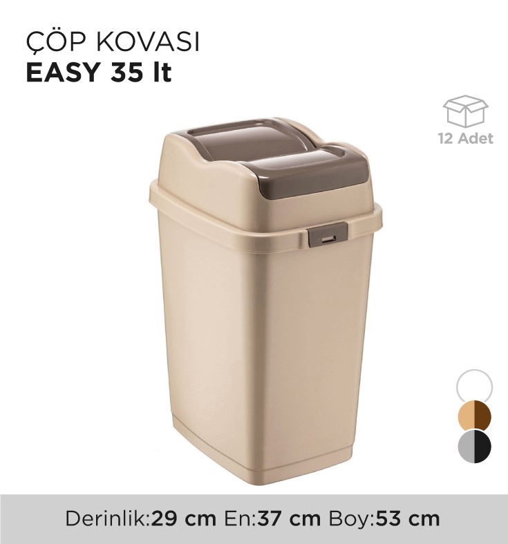 ÇÖP KOVASI EASY 35LT