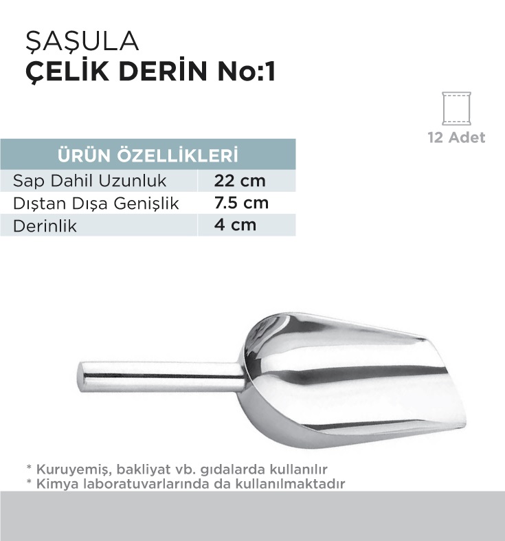 ŞAŞULA ÇELİK DERİN NO 1