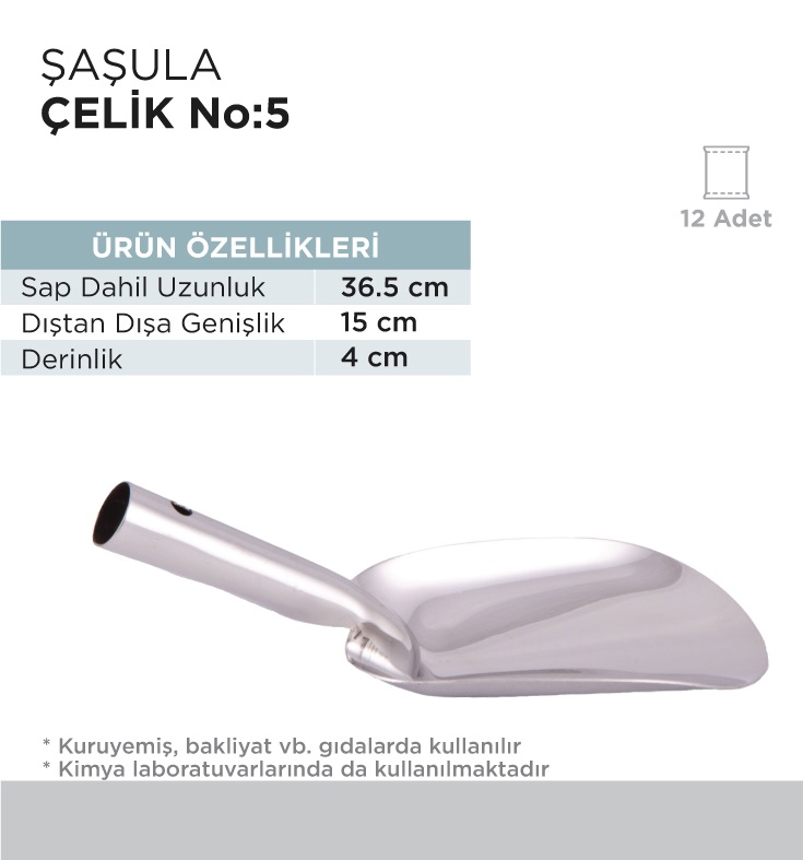 ŞAŞULA ÇELİK NO 5