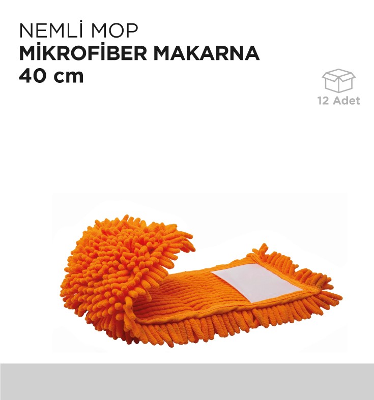 NEMLİ MOP MİKROFİBER MAKARNA 40CM