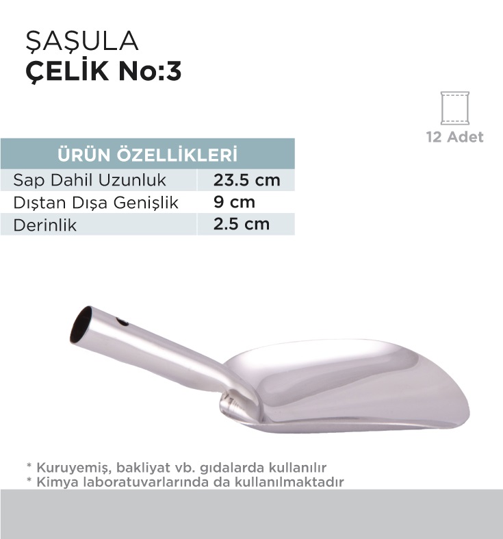 ŞAŞULA ÇELİK NO 3