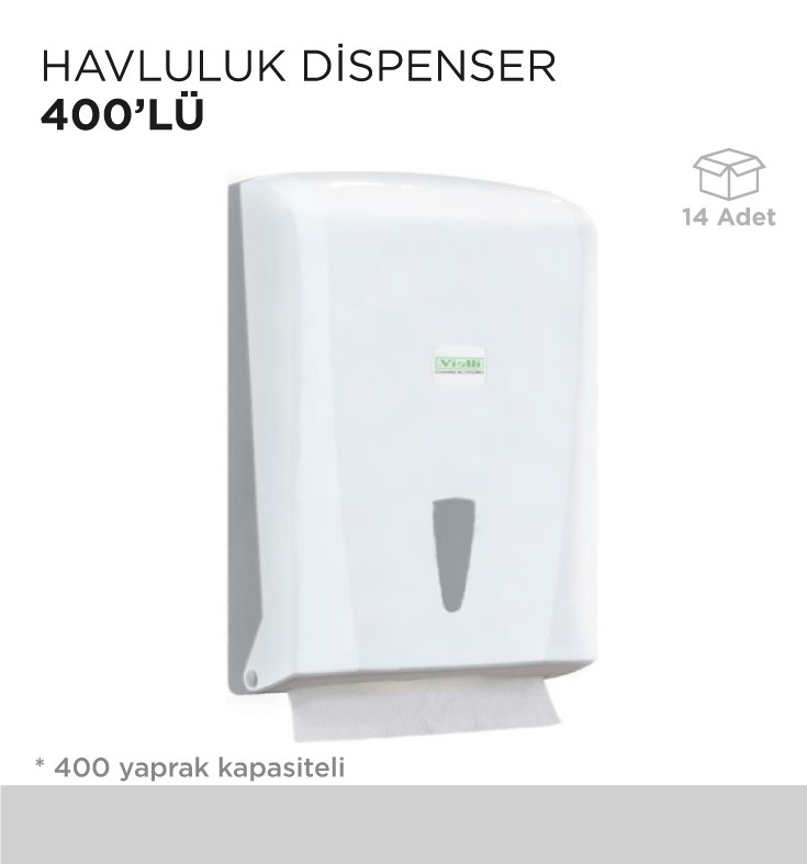 HAVLULUK DİSPENSER 400'LÜ