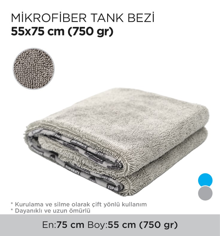 MİKROFİBER TANK BEZİ 55x75CM (750GR)