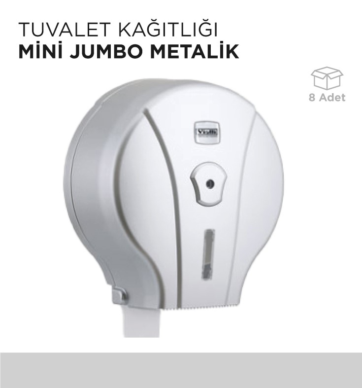 TUVALET KAĞITLIĞI MİNİ JUMBO METALİK