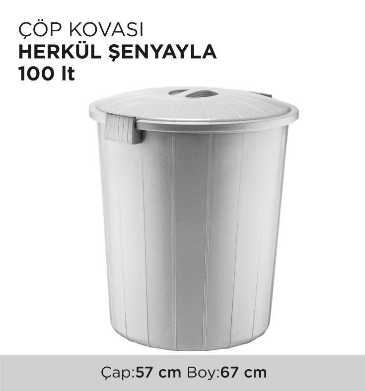 ÇÖP KOVASI HERKÜL ŞENYAYLA 100LT