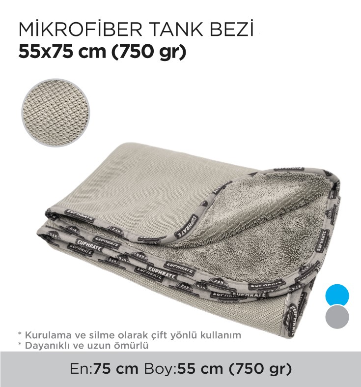 MİKROFİBER TANK BEZİ 55x75CM (750GR)