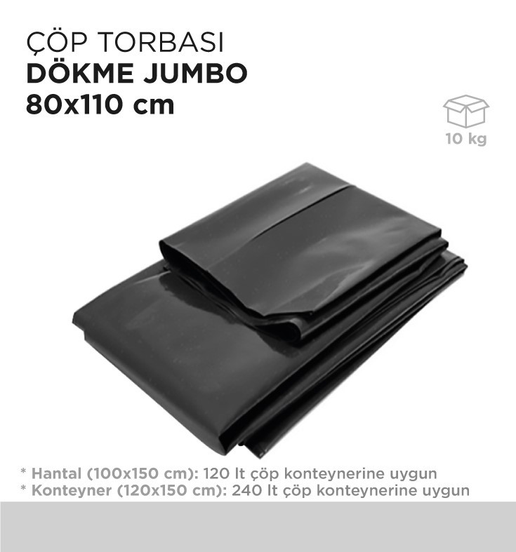 ÇÖP TORBASI DÖKME JUMBO 80x110CM