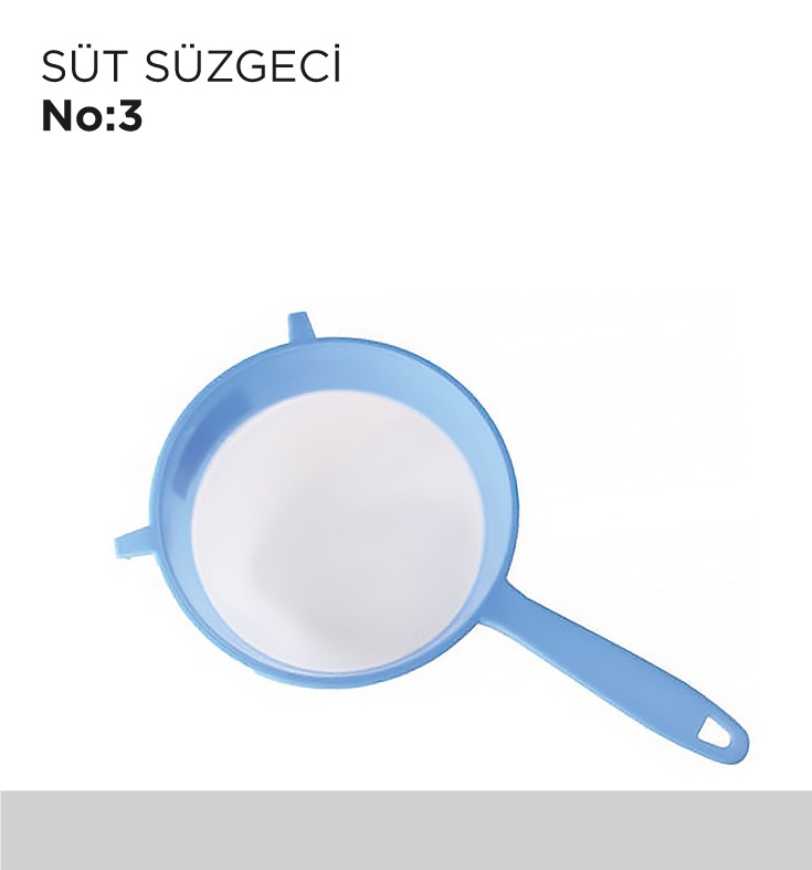 SÜT SÜZGECİ NO 3