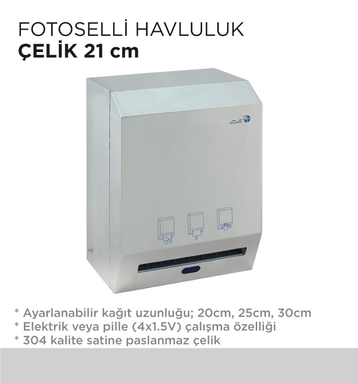 FOTOSELLİ HAVLULUK ÇELİK 21CM