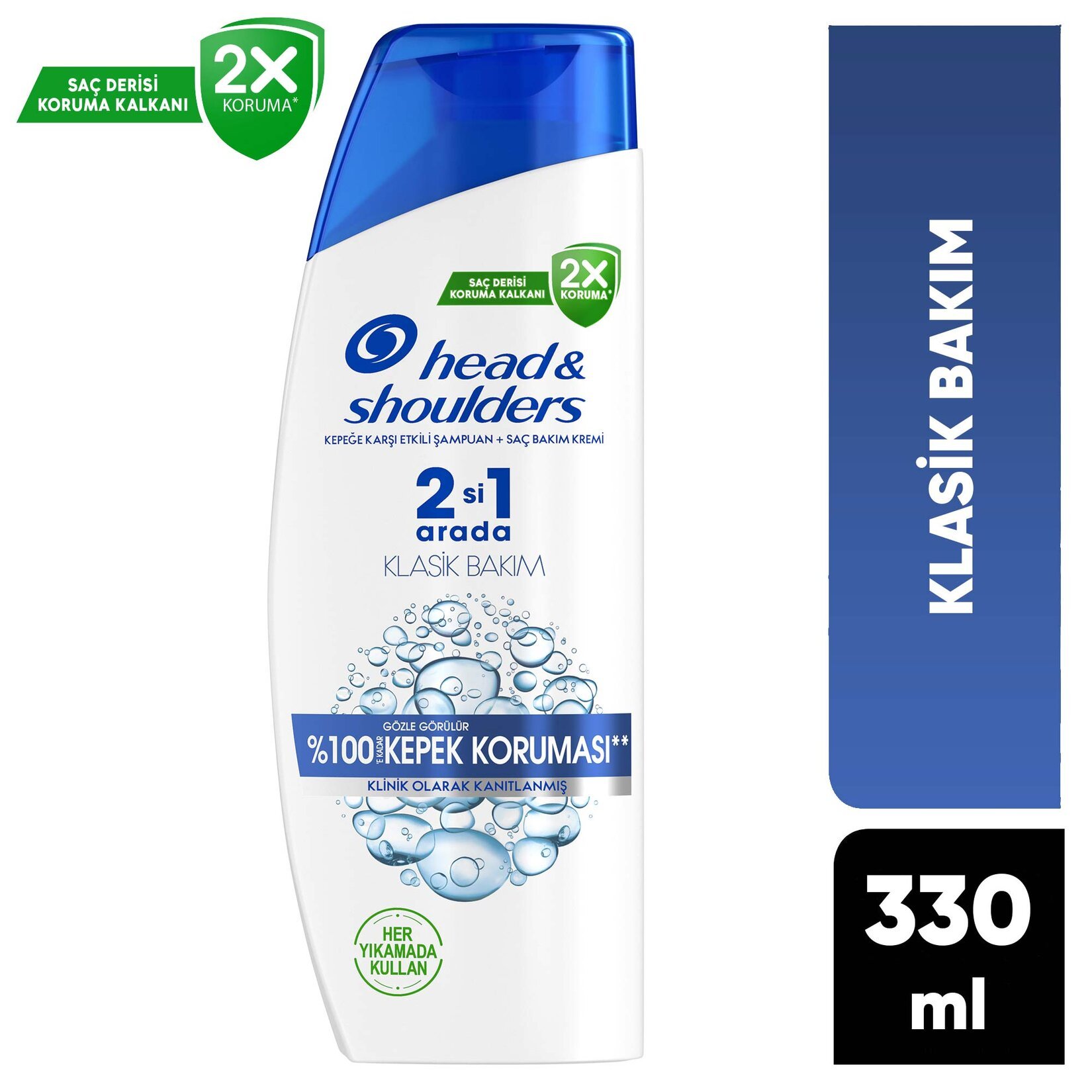 HEAD AND SHOULDERS ŞAMPUAN KLASİK BAKIM 330ML