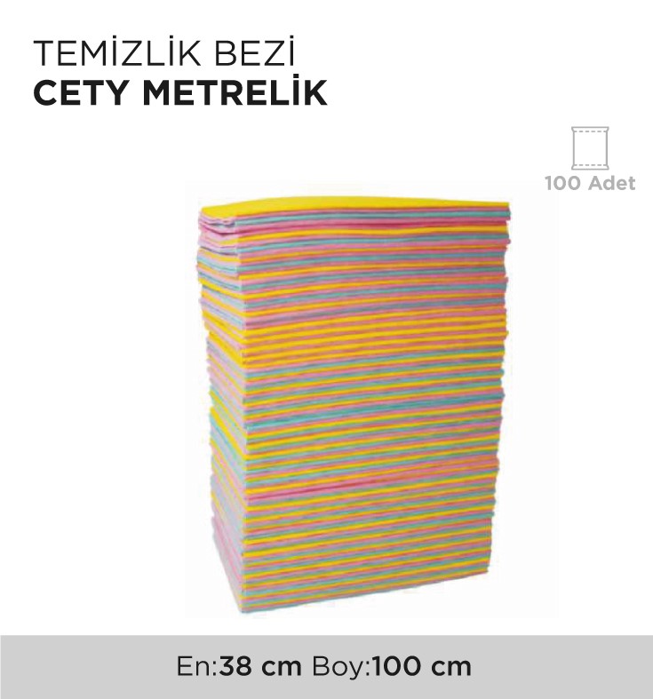 TEMİZLİK BEZİ CETY METRELİK