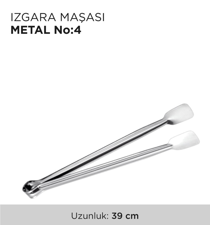 IZGARA MAŞASI METAL NO 4