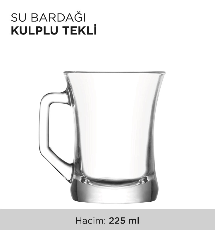 SU BARDAĞI KULPLU TEKLİ