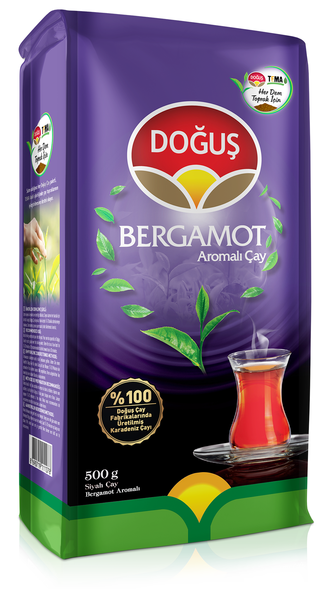 DOĞUŞ BERGAMOT AROMALI ÇAY 500GR