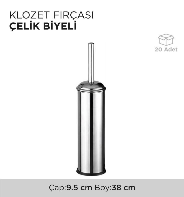 KLOZET FIRÇASI ÇELİK BİYELİ