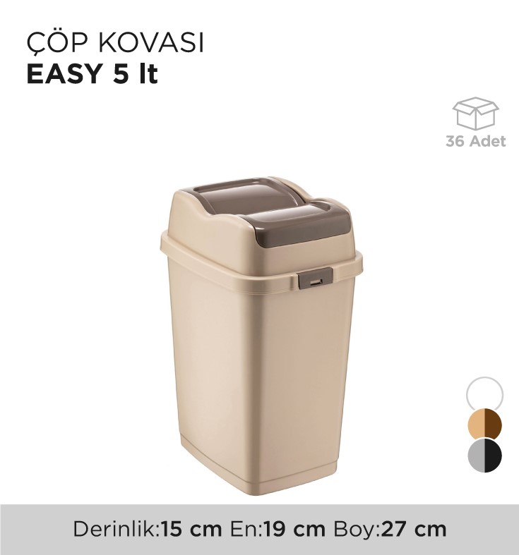 ÇÖP KOVASI EASY 5LT