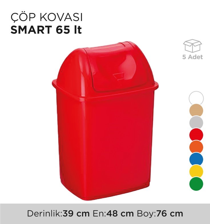 ÇÖP KOVASI SMART 65LT