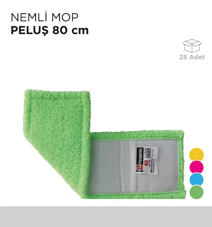 NEMLİ MOP PELUŞ 80CM