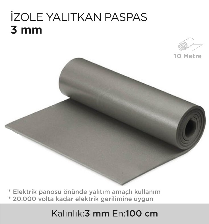 İZOLE YALITKAN PASPAS 3MM