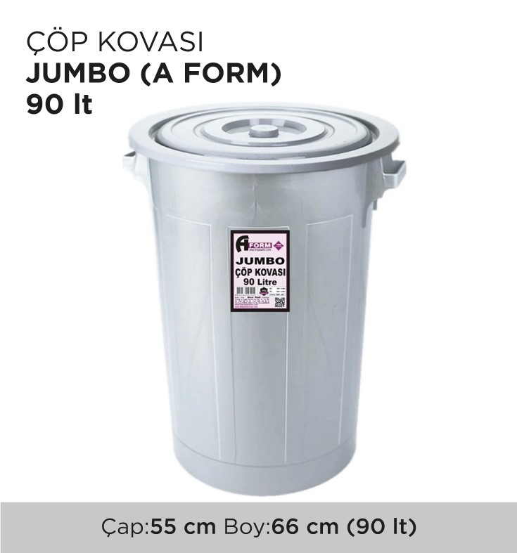 ÇÖP KOVASI JUMBO (A FORM) 90LT