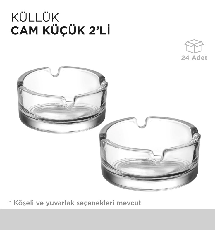 KÜLLÜK CAM KÜÇÜK 2'Lİ