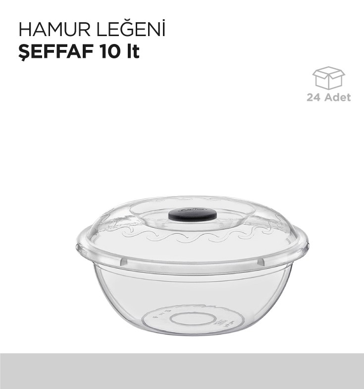 HAMUR LEĞENİ ŞEFFAF 10LT