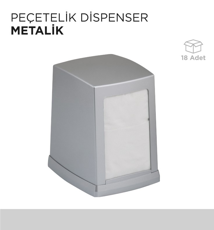 PEÇETELİK DİSPENSER METALİK