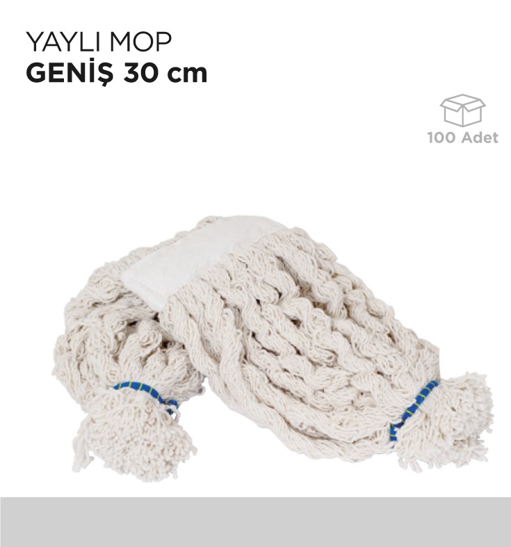 YAYLI MOP GENİŞ 30CM