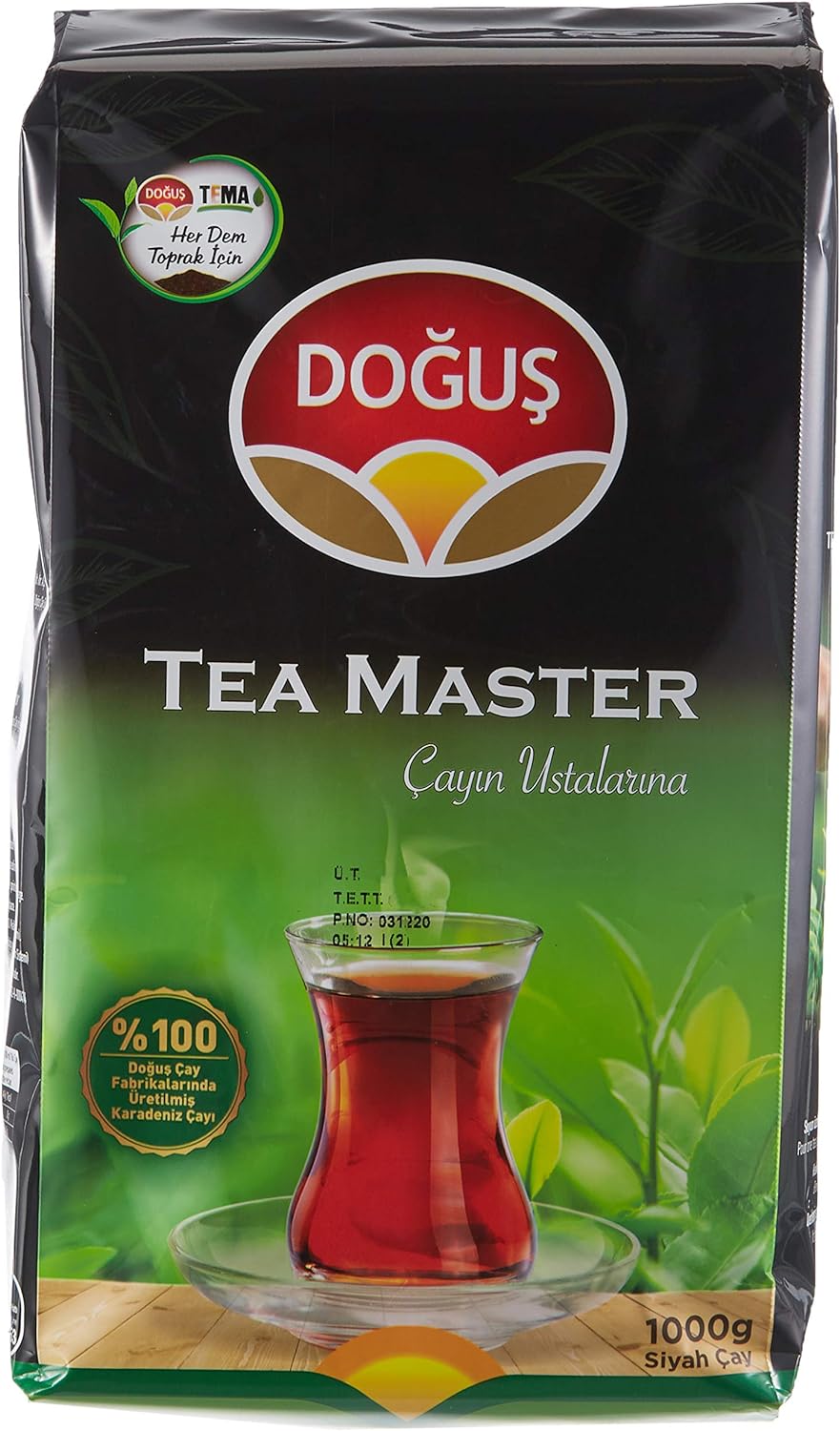 DOĞUŞ TEA MASTER SİYAH ÇAY 1000GR