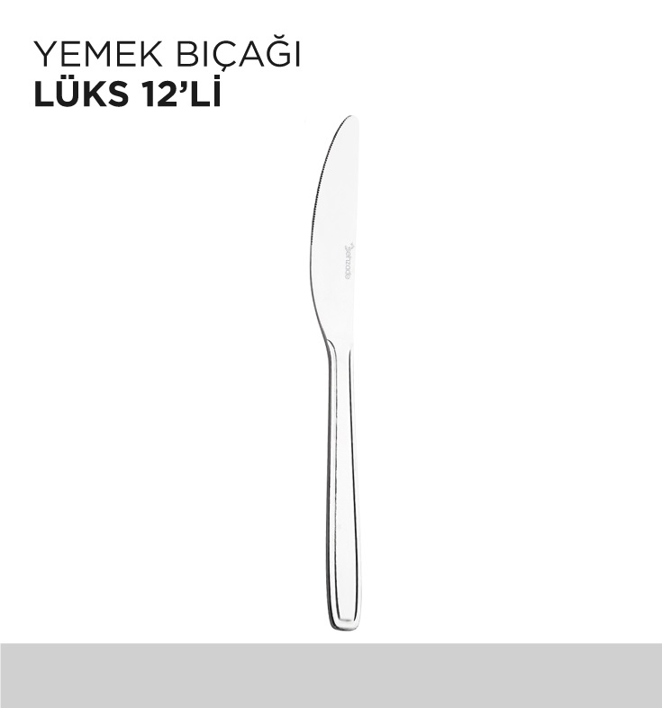 YEMEK BIÇAĞI LÜKS 12'Lİ