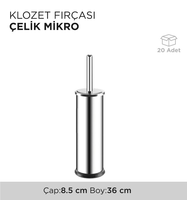 KLOZET FIRÇASI ÇELİK MİKRO