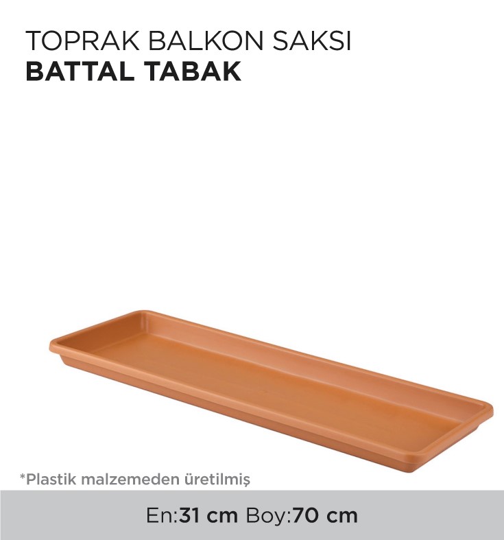 TOPRAK BALKON SAKSI BATTAL TABAK