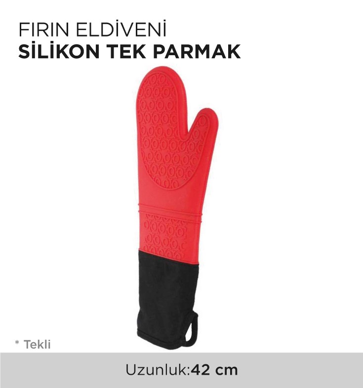 FIRIN ELDİVENİ SİLİKON TEK PARMAK