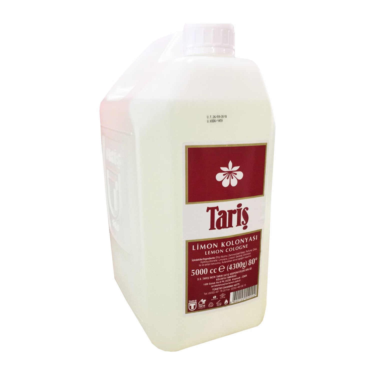 TARİŞ LİMON KOLONYASI 5LT