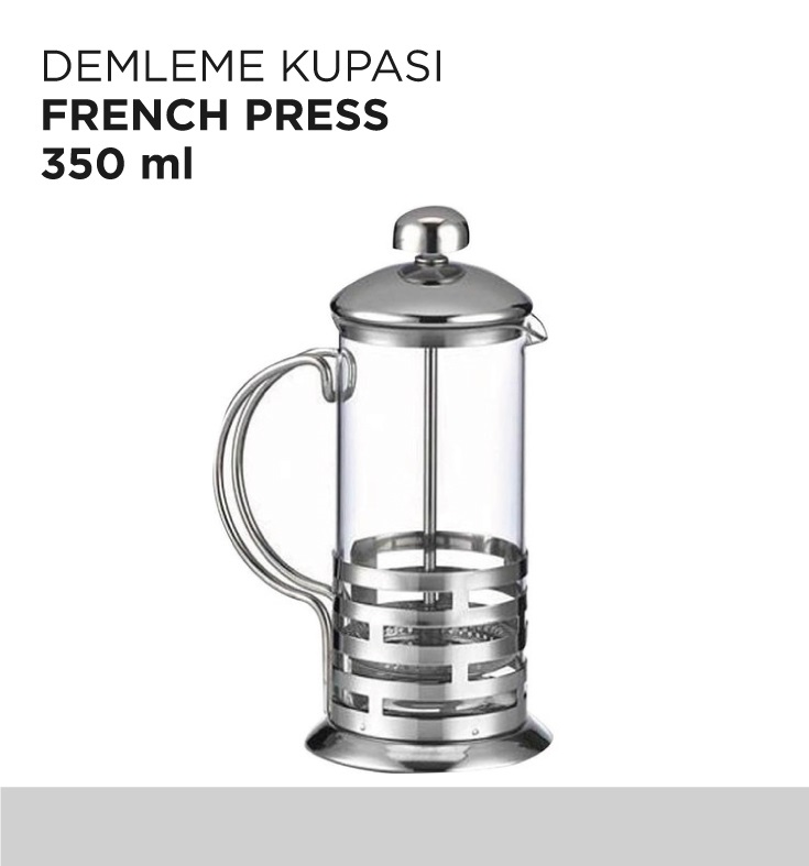 DEMLEME KUPASI FRENCH PRESS 350ML