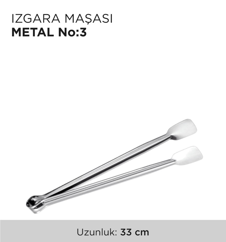 IZGARA MAŞASI METAL NO 3