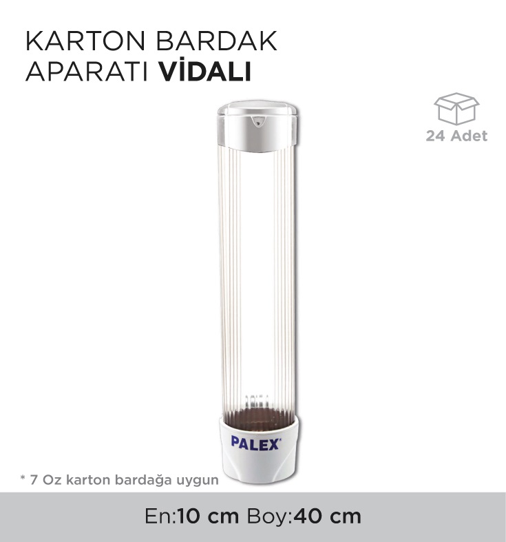 KARTON BARDAK APARATI VİDALI