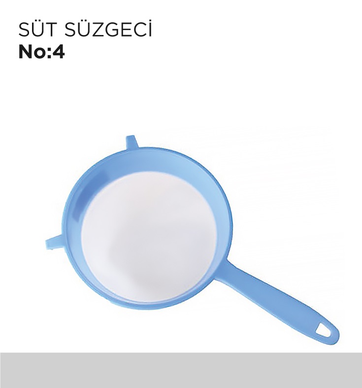 SÜT SÜZGECİ NO 4