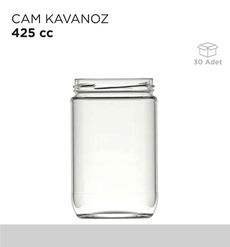 CAM KAVANOZ 425CC