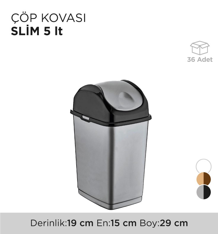 ÇÖP KOVASI SLİM 5LT