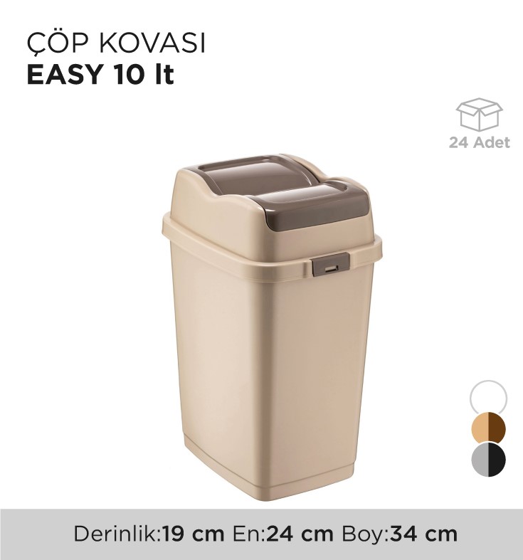 ÇÖP KOVASI EASY 10LT