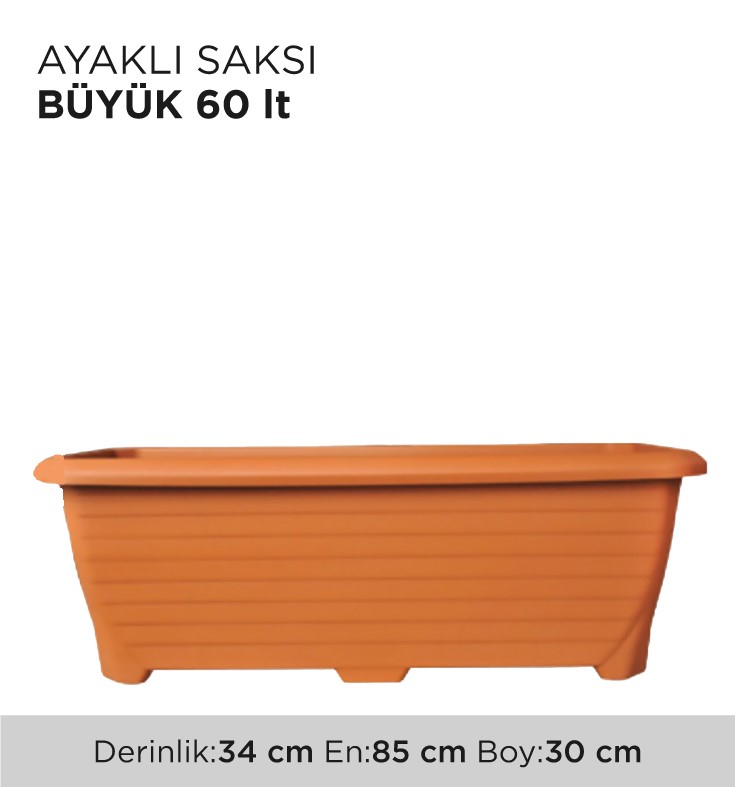 AYAKLI SAKSI BÜYÜK 60LT