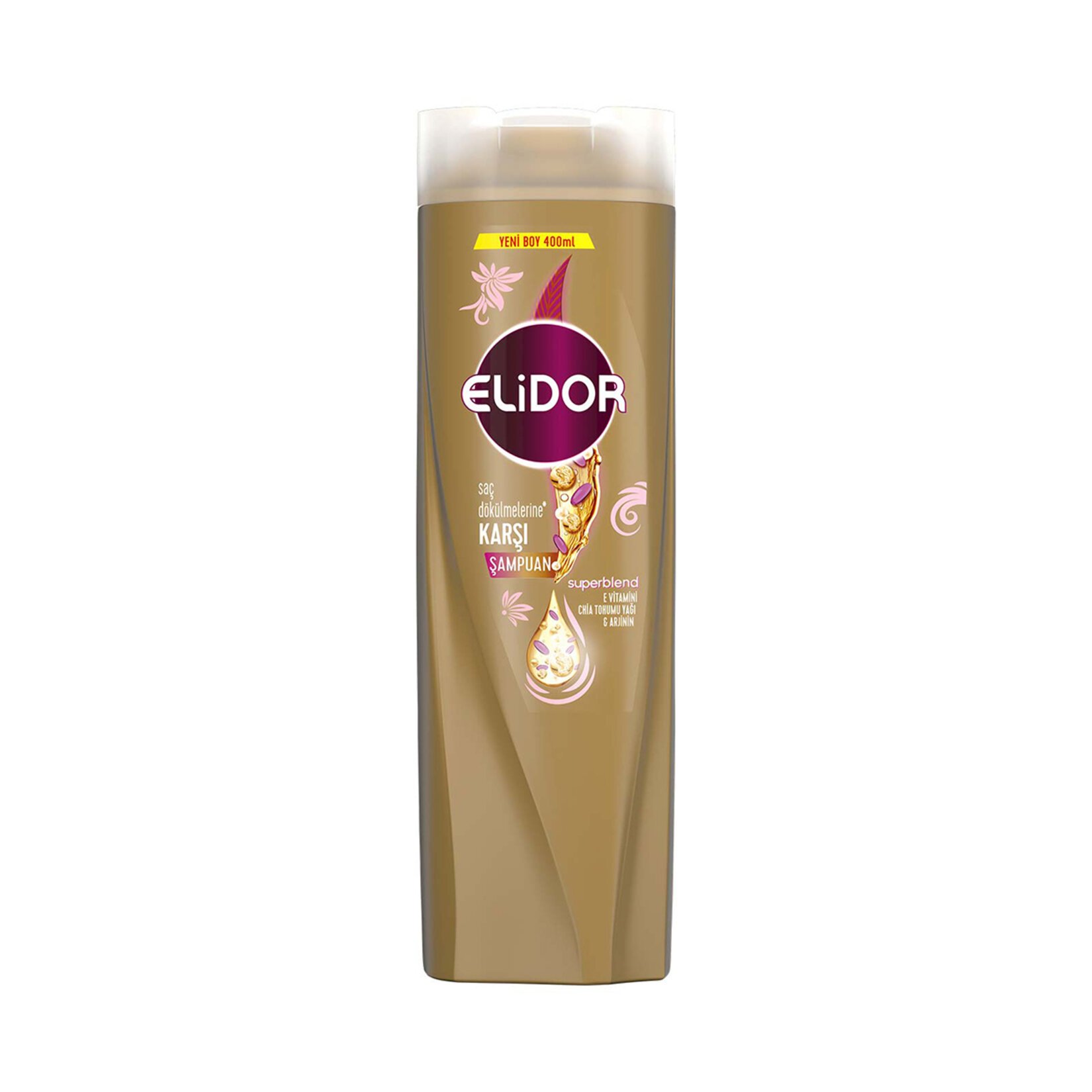 ELİDOR SUPERBLEND ŞAMPUAN SAÇ DÖKÜLMELERİNE KARŞI 400ML