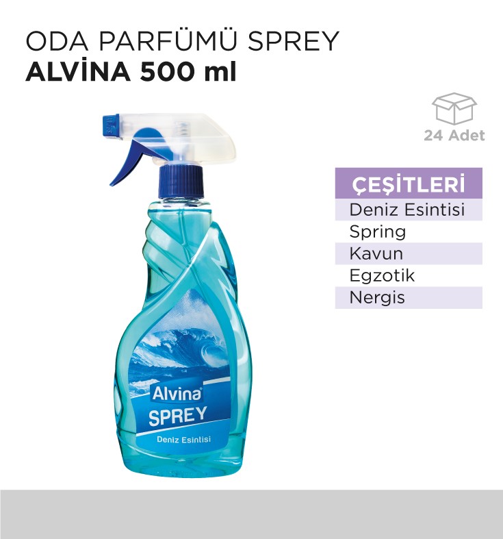 ODA PARFÜMÜ SPREY ALVİNA 500ML