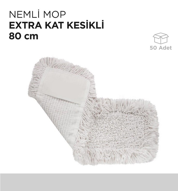 NEMLİ MOP EXTRA KAT KESİKLİ 80CM