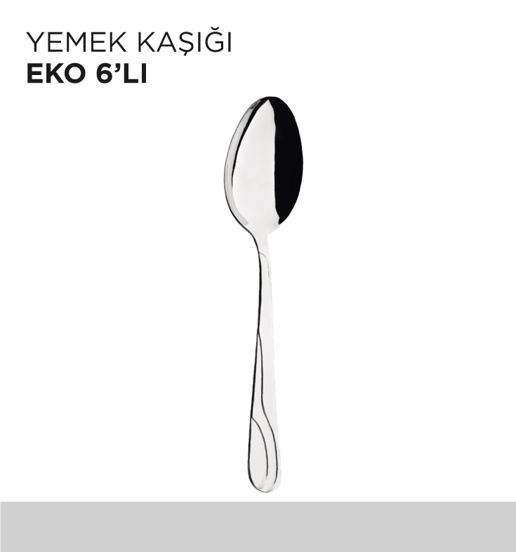 YEMEK KAŞIĞI EKO 6'LI